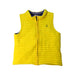 A Yellow Outerwear Vests from Petit Bateau in size 2T for boy. (Front View)