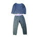 A Blue Pyjama Sets from Petit Bateau in size 6T for neutral. (Back View)
