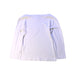 A White Long Sleeve Tops from Petit Bateau in size 4T for girl. (Back View)