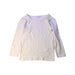 A White Long Sleeve Tops from Petit Bateau in size 3T for girl. (Front View)