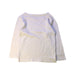 A White Long Sleeve Tops from Petit Bateau in size 3T for girl. (Back View)