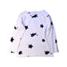 A White Long Sleeve T Shirts from Petit Bateau in size 4T for girl. (Back View)