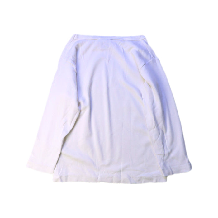 A White Long Sleeve Tops from Petit Bateau in size 3T for boy. (Back View)