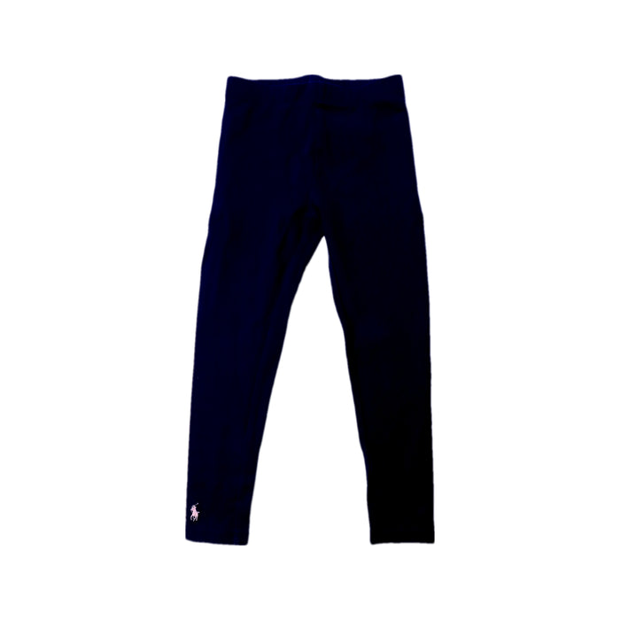 A Navy Leggings from Polo Ralph Lauren in size 5T for girl. (Front View)