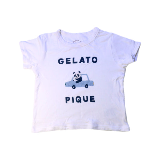 A White Short Sleeve T Shirts from Gelato Pique in size 3T for neutral. (Front View)
