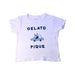 A White Short Sleeve T Shirts from Gelato Pique in size 3T for neutral. (Front View)