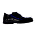 A Black Dress Shoes from Rossano in size 7Y for boy. (Front View)