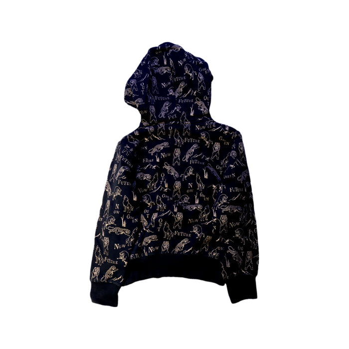 A Black Hooded Sweatshirts from Bonpoint in size 4T for boy. (Back View)