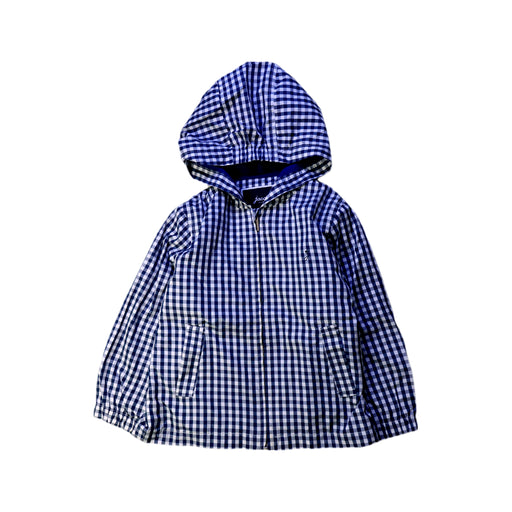 A Blue Lightweight Jackets from Jacadi in size 3T for boy. (Front View)