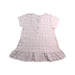 A Pink Short Sleeve Dresses from Dior in size 6-12M for girl. (Back View)