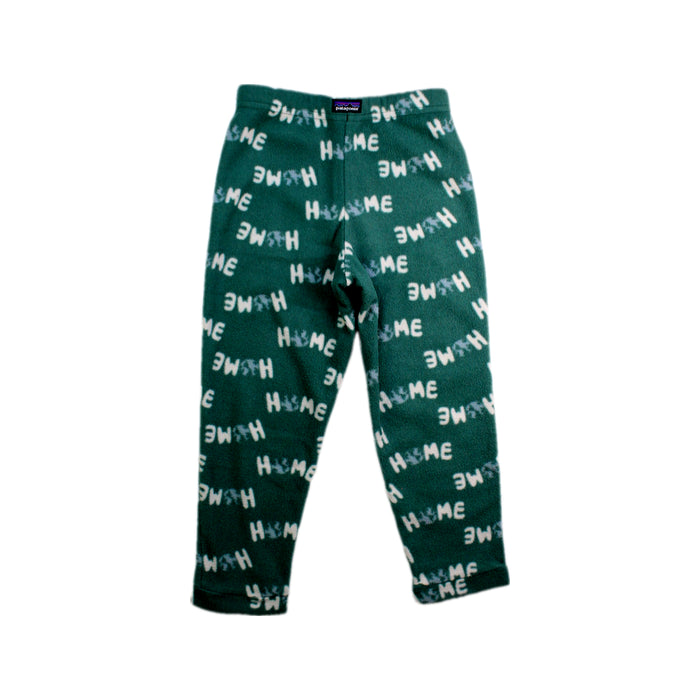 A Green Leggings from Patagonia in size 4T for boy. (Back View)