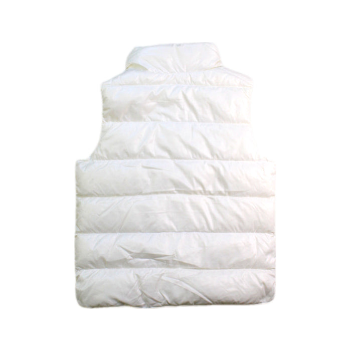 A White Outerwear Vests from Moncler in size 2T for neutral. (Back View)