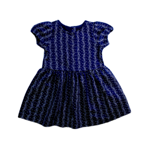 A Blue Short Sleeve Dresses from Ralph Lauren in size 6-12M for girl. (Front View)
