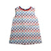 A Multicolour Sleeveless Dresses from Gucci in size 12-18M for girl. (Front View)