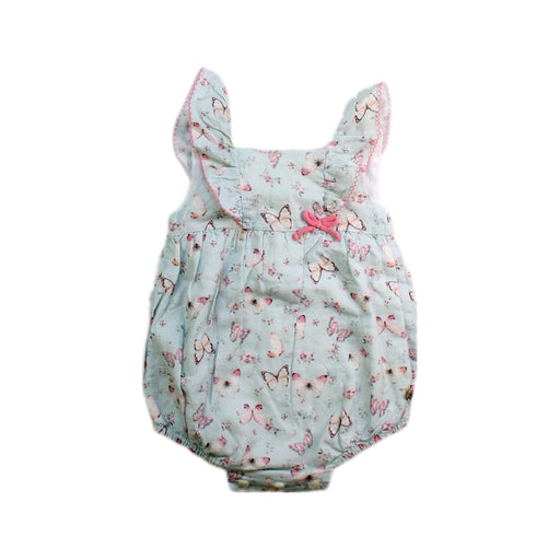 A Pink Sleeveless Rompers from Paz Rodriguez in size 0-3M for girl. (Front View)
