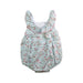 A Pink Sleeveless Rompers from Paz Rodriguez in size 0-3M for girl. (Back View)
