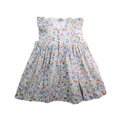 A Multicolour Dress Sets from Petit Bateau in size 6-12M for girl. (Front View)