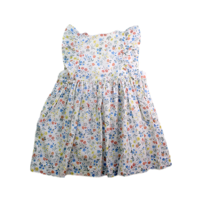 A Multicolour Dress Sets from Petit Bateau in size 6-12M for girl. (Back View)