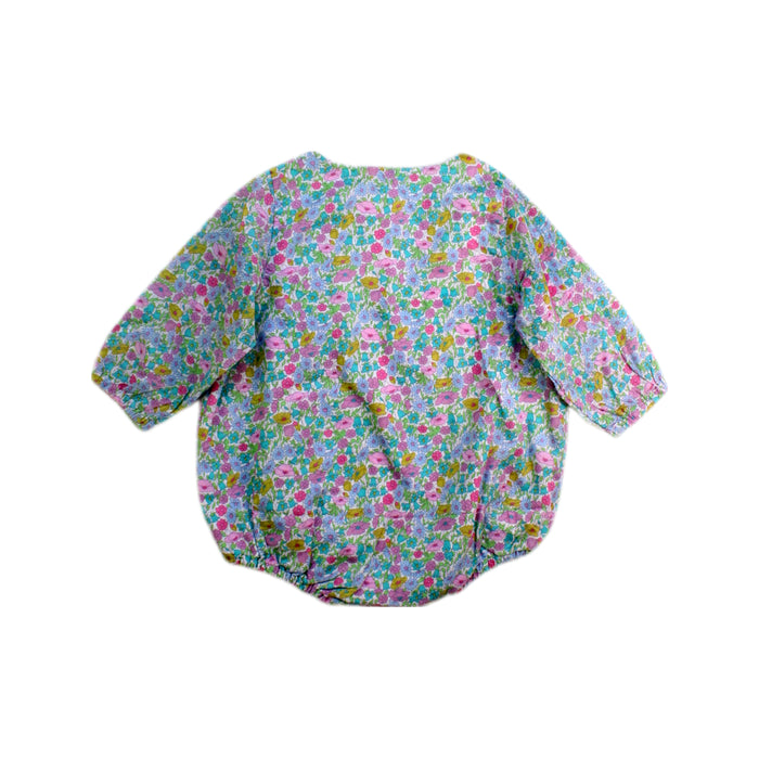 A Multicolour Long Sleeve Rompers from Jacadi in size 3-6M for girl. (Back View)