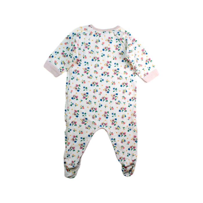 A Multicolour Onesies from Petit Bateau in size 3-6M for girl. (Back View)