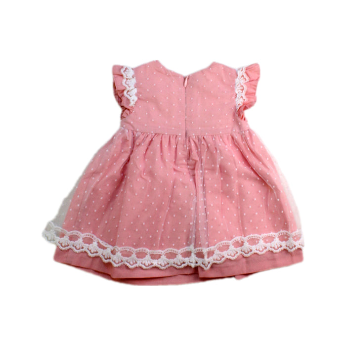 A Pink Dress Sets from Mayoral in size 0-3M for girl. (Back View)