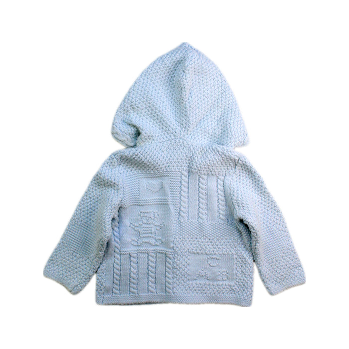 A Blue Hooded Sweatshirts from Ralph Lauren in size 6-12M for neutral. (Back View)