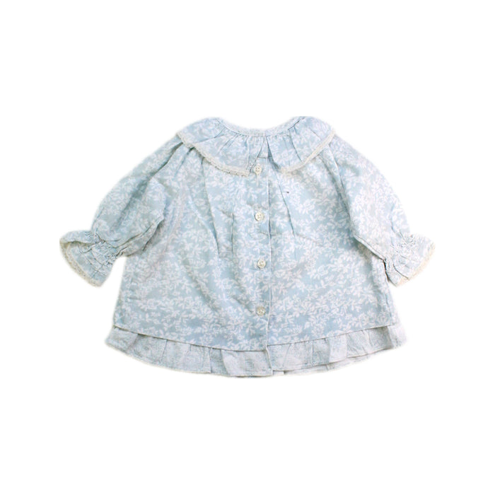 A Ivory Shorts Sets from Nanos in size 0-3M for girl. (Back View)