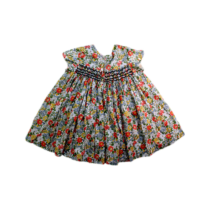 A Multicolour Short Sleeve Dresses from Bonpoint in size 6-12M for girl. (Back View)