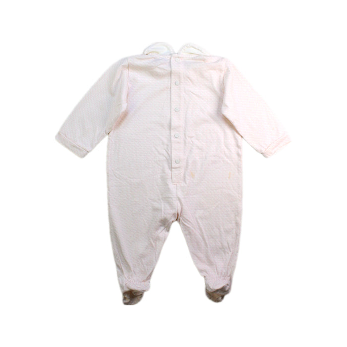 A White Onesies from Emporio Armani in size 3-6M for girl. (Back View)