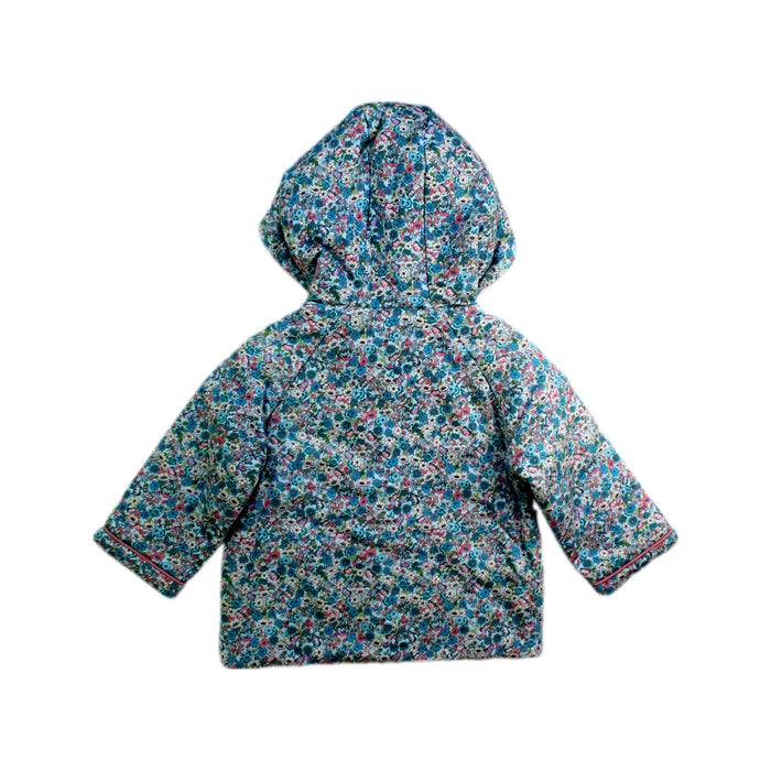 A Multicolour Puffer/Quilted Coats & Outerwear from Monsoon in size 6-12M for girl. (Back View)