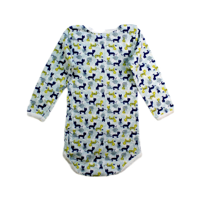 A Multicolour Long Sleeve Bodysuits from Petit Bateau in size 12-18M for boy. (Back View)