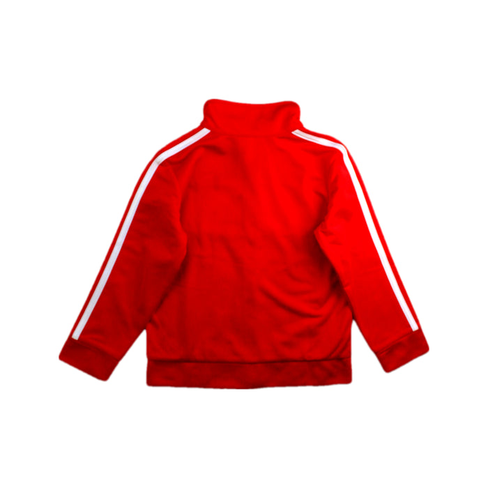 A Red Lightweight Jackets from Adidas in size 3T for neutral. (Back View)