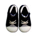 A Navy Sneakers from Double B Mikihouse in size 3T for boy. (Back View)