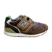 A Brown Sneakers from New Balance in size 3T for boy. (Front View)