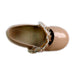 A Beige Flats from Babywalker in size 18-24M for girl. (Front View)