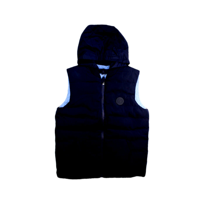 A Navy Outerwear Vests from Jacadi in size 10Y for boy. (Front View)