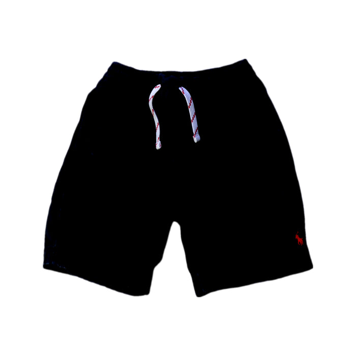 A Navy Shorts from Polo Ralph Lauren in size 5T for boy. (Front View)