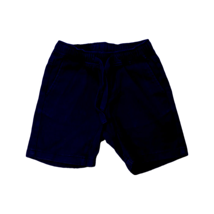 A Navy Shorts from Seed in size 4T for boy. (Front View)