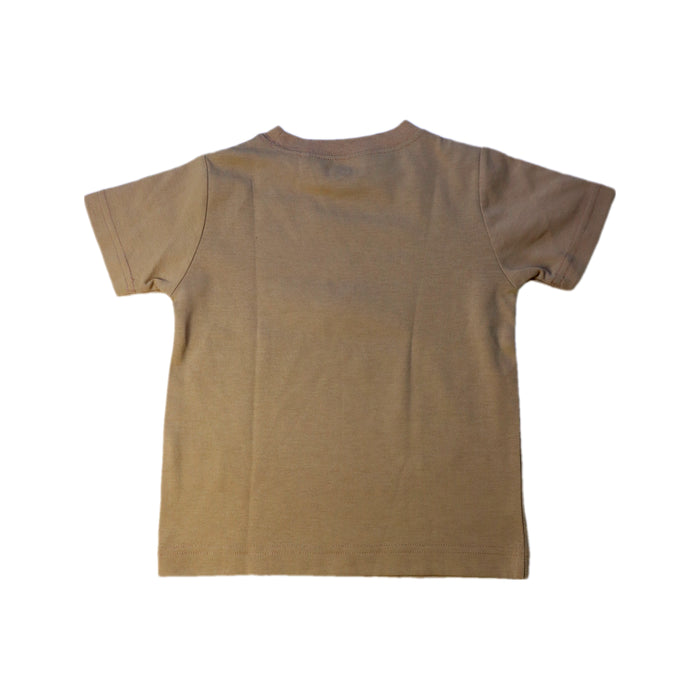 A Beige Short Sleeve T Shirts from Mont-bell in size 2T for neutral. (Back View)