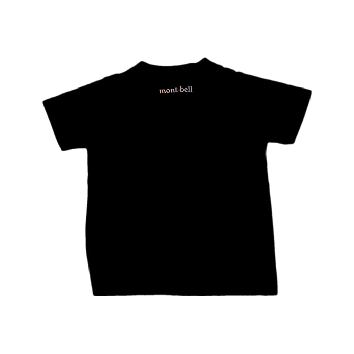 A Black Short Sleeve T Shirts from Mont-bell in size 2T for neutral. (Back View)