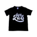 A Black Short Sleeve T Shirts from Petit Bateau in size 5T for boy. (Front View)