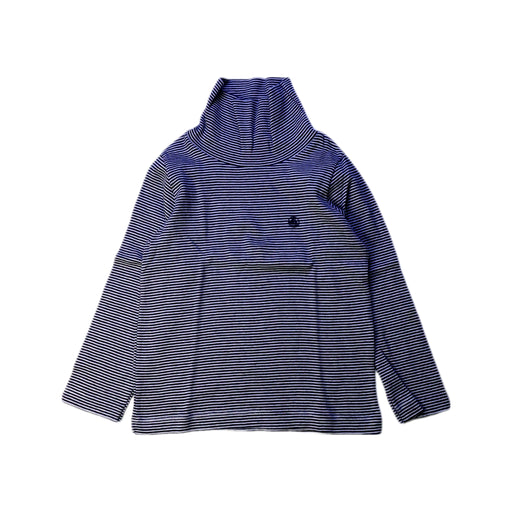 A Navy Long Sleeve Tops from Petit Bateau in size 3T for boy. (Front View)