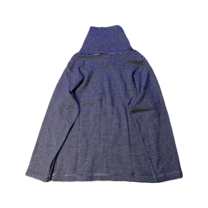A Navy Long Sleeve Tops from Petit Bateau in size 3T for boy. (Back View)