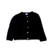 A Black Cardigans from Petit Bateau in size 4T for girl. (Front View)