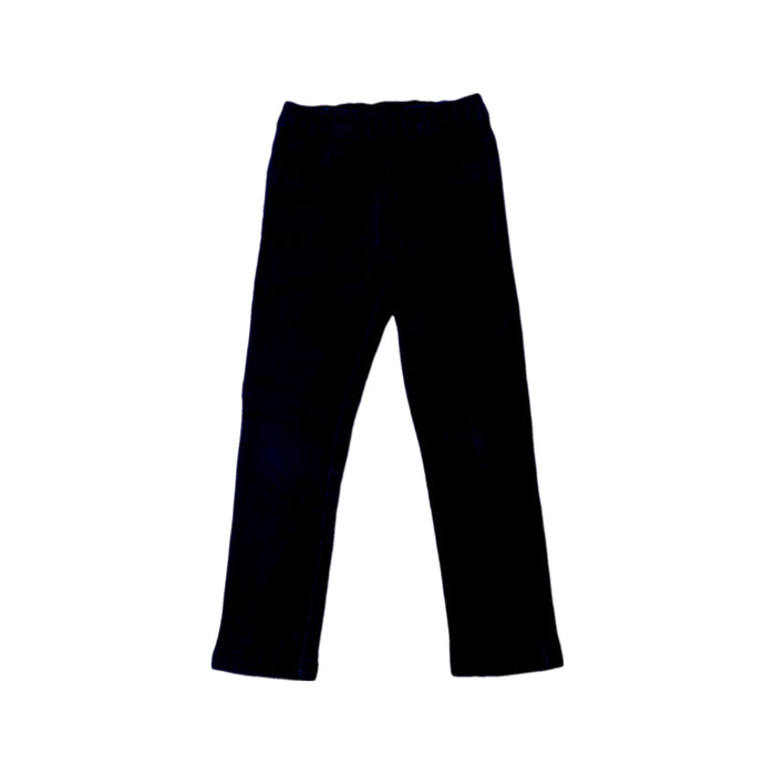 A Black Casual Pants from Petit Bateau in size 4T for boy. (Front View)