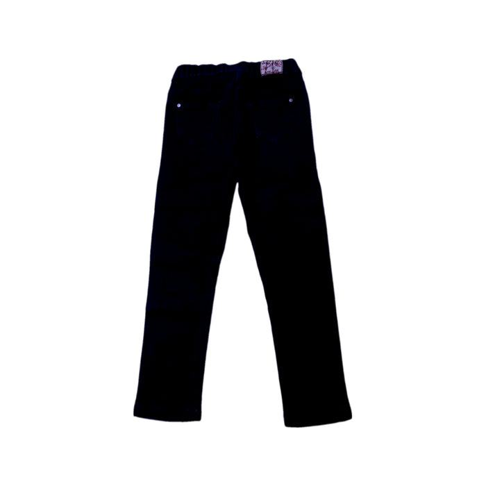 A Black Casual Pants from Petit Bateau in size 4T for boy. (Back View)
