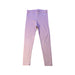 A Pink Leggings from Petit Bateau in size 4T for girl. (Front View)