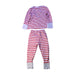 A Red Pyjama Sets from The Little White Company in size 12-18M for boy. (Back View)