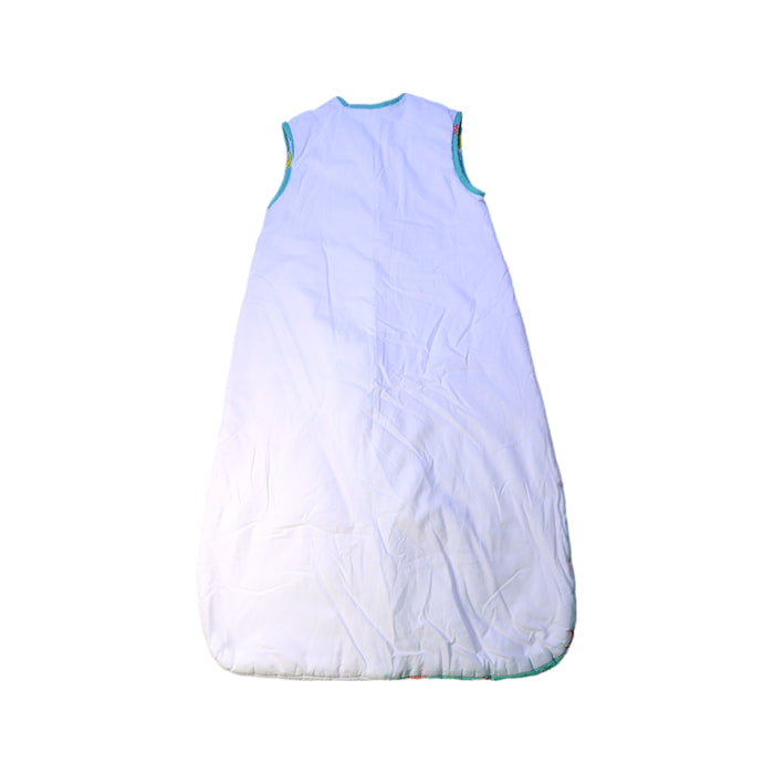 A White Sleepsacs from The Gro Company in size 6-12M for neutral. (Back View)
