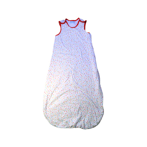 A White Sleepsacs from The Gro Company in size 18-24M for neutral. (Front View)